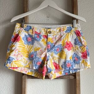 Old Navy Bright Floral & White Shorts sz: 2